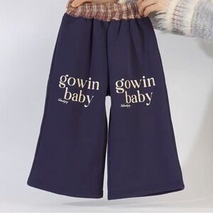 Navy Kids Bottoms